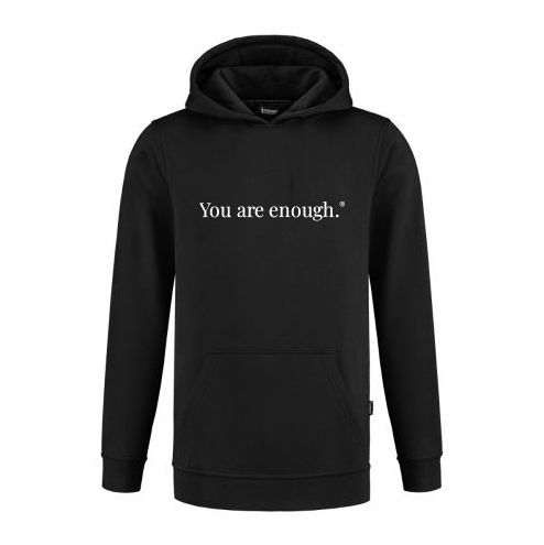 HOODED 'Dear Person' Sweater Zwart